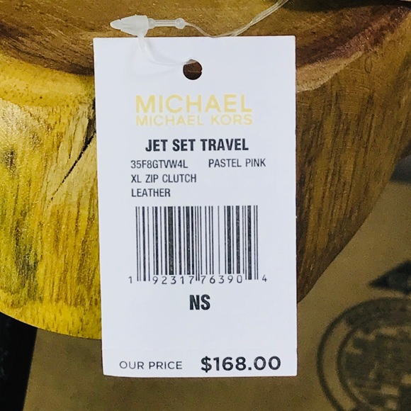 Michael Kors Jet Set Travel XL ZIP Clutch Wristlet - Picture 8 of 8